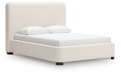 Brintstreet Queen Upholstered Bed - Beige Upholstered Bed modern furniture Contempo Furniture