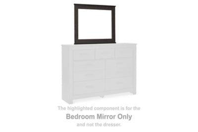 Brinxton Bedroom Mirror - Dark Gray Mirror modern furniture Contempo Furniture