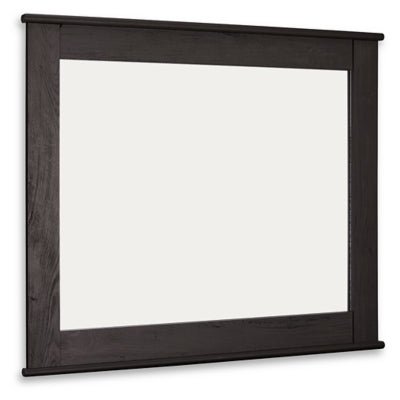 Brinxton Bedroom Mirror - Dark Gray Mirror modern furniture Contempo Furniture