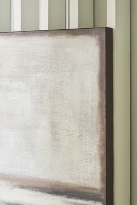 Brockdunn Wall Art (Set of 2) - Beige Canvas Art Set modern furniture Contempo Furniture