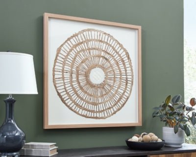 Brockham Wall Decor - Dark Brown Wall Decor modern furniture Contempo Furniture