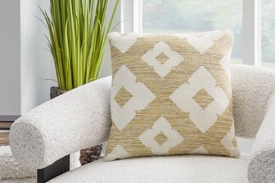Brockner Next - Gen Nuvella Pillow - Light Brown Throw Pillow modern furniture Contempo Furniture