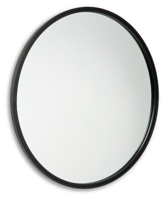 Brocky Accent Mirror - Black Accent Mirror modern furniture Contempo Furniture