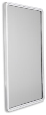 Brocky Accent Mirror - White Accent Mirror modern furniture Contempo Furniture