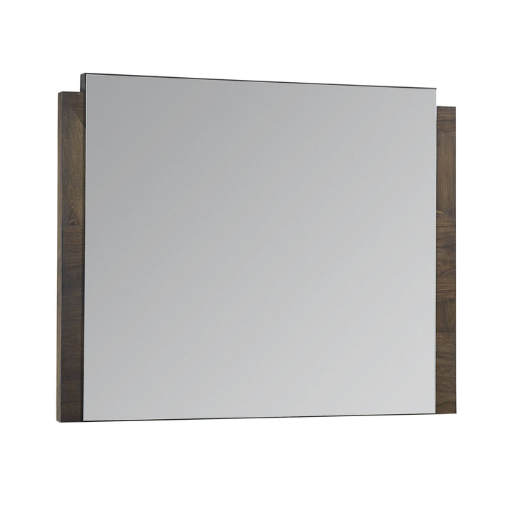 Broderick Dresser Mirror in Wild Oats Brown Mirror modern furniture Contempo Furniture