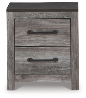 Bronyan Nightstand - Dark Gray Accent Nightstand modern furniture Contempo Furniture