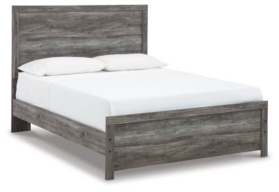 Bronyan Queen Panel Bed - Dark Gray Panel Bed modern furniture Contempo Furniture