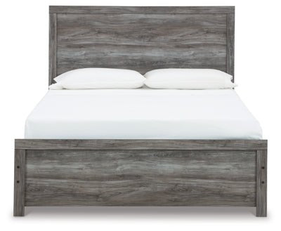 Bronyan Queen Panel Bed - Dark Gray Panel Bed modern furniture Contempo Furniture