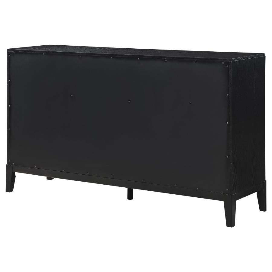 Brookmead - 8 - Drawer Dresser - Black Dressers modern furniture Contempo Furniture