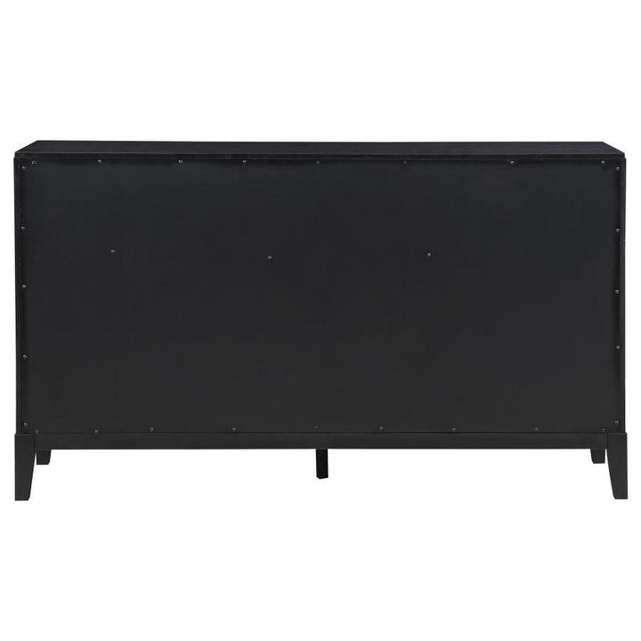 Brookmead - 8 - Drawer Dresser - Black Dressers modern furniture Contempo Furniture