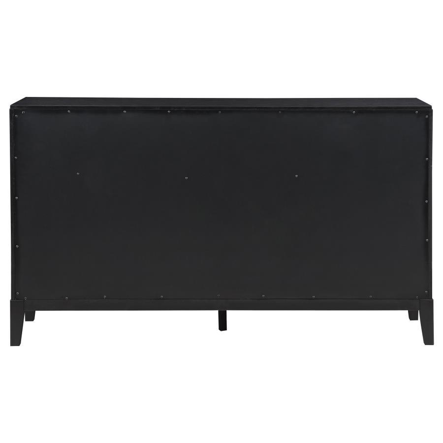 Brookmead - 8 - Drawer Dresser - Black Dressers modern furniture Contempo Furniture