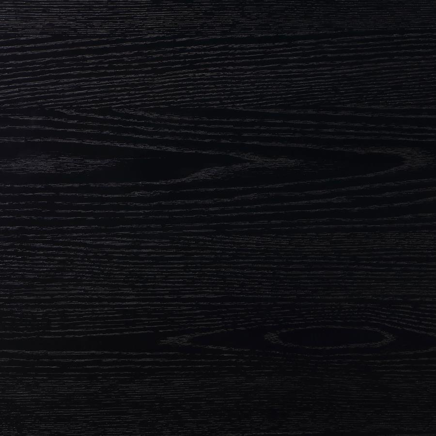 Brookmead - Extension Leaf Dining Table - Black Dining Table with Extension modern furniture Contempo Furniture