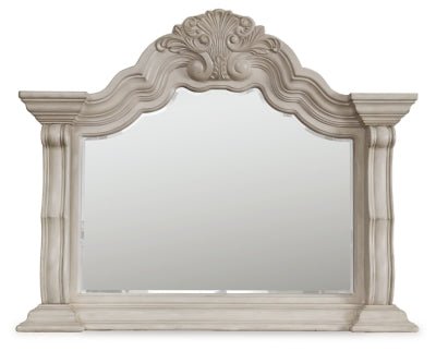 Bruchandi Bedroom Mirror - Gray Mirror modern furniture Contempo Furniture