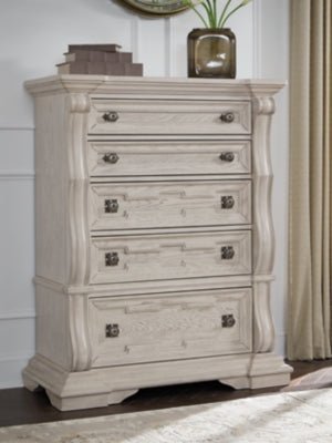 Bruchandi Chest of Drawers - Gray Accent Chest modern furniture Contempo Furniture