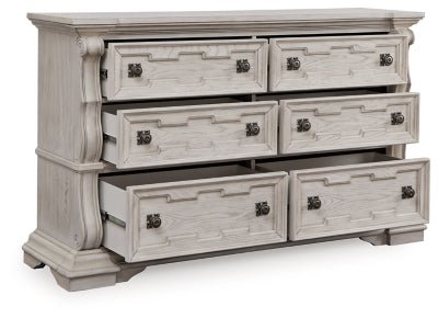 Bruchandi Dresser - Gray Dresser modern furniture Contempo Furniture