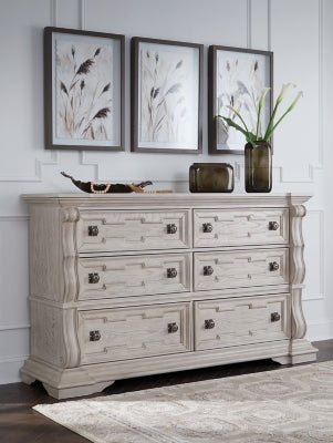 Bruchandi Dresser - Gray Dresser modern furniture Contempo Furniture