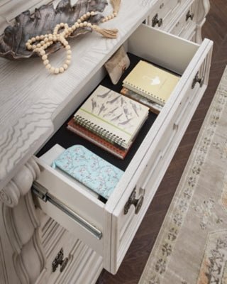 Bruchandi Dresser - Gray Dresser modern furniture Contempo Furniture