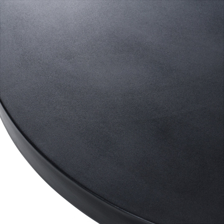 Bruni - Modern Black Concrete Coffee Table