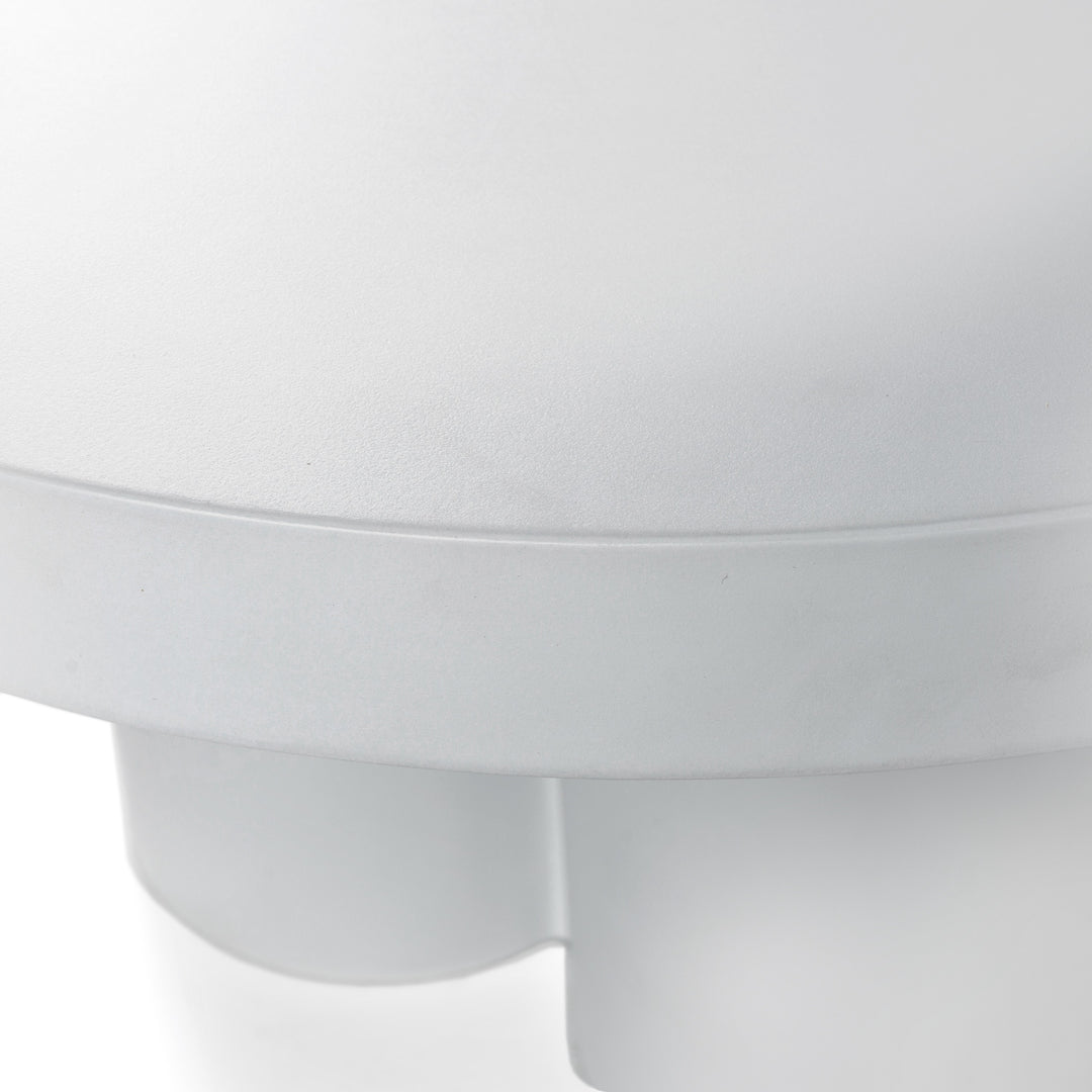 Bruni - Modern White Concrete Coffee Table