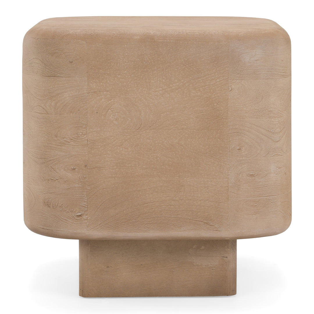 Bruno - Modern Mango Wood Square End Table