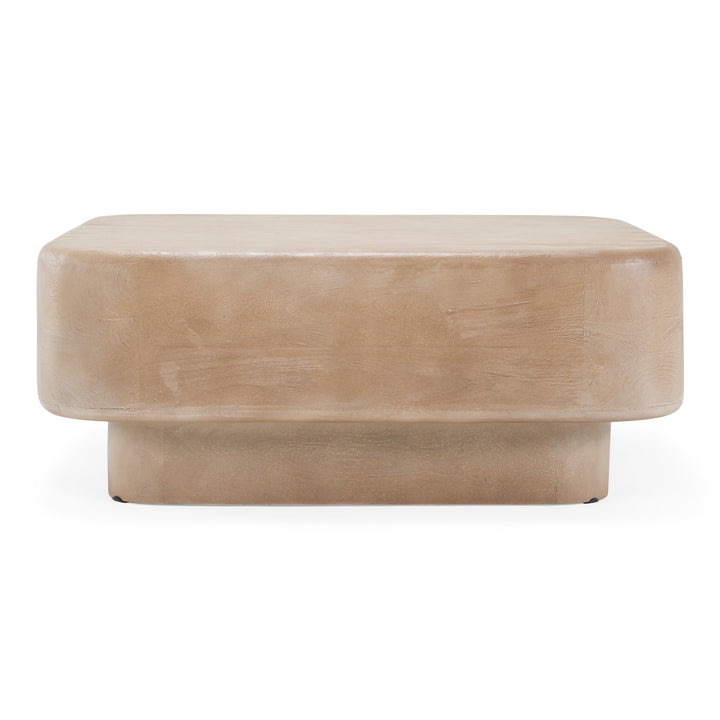 Bruno - Modern Mango Wood Square Coffee Table