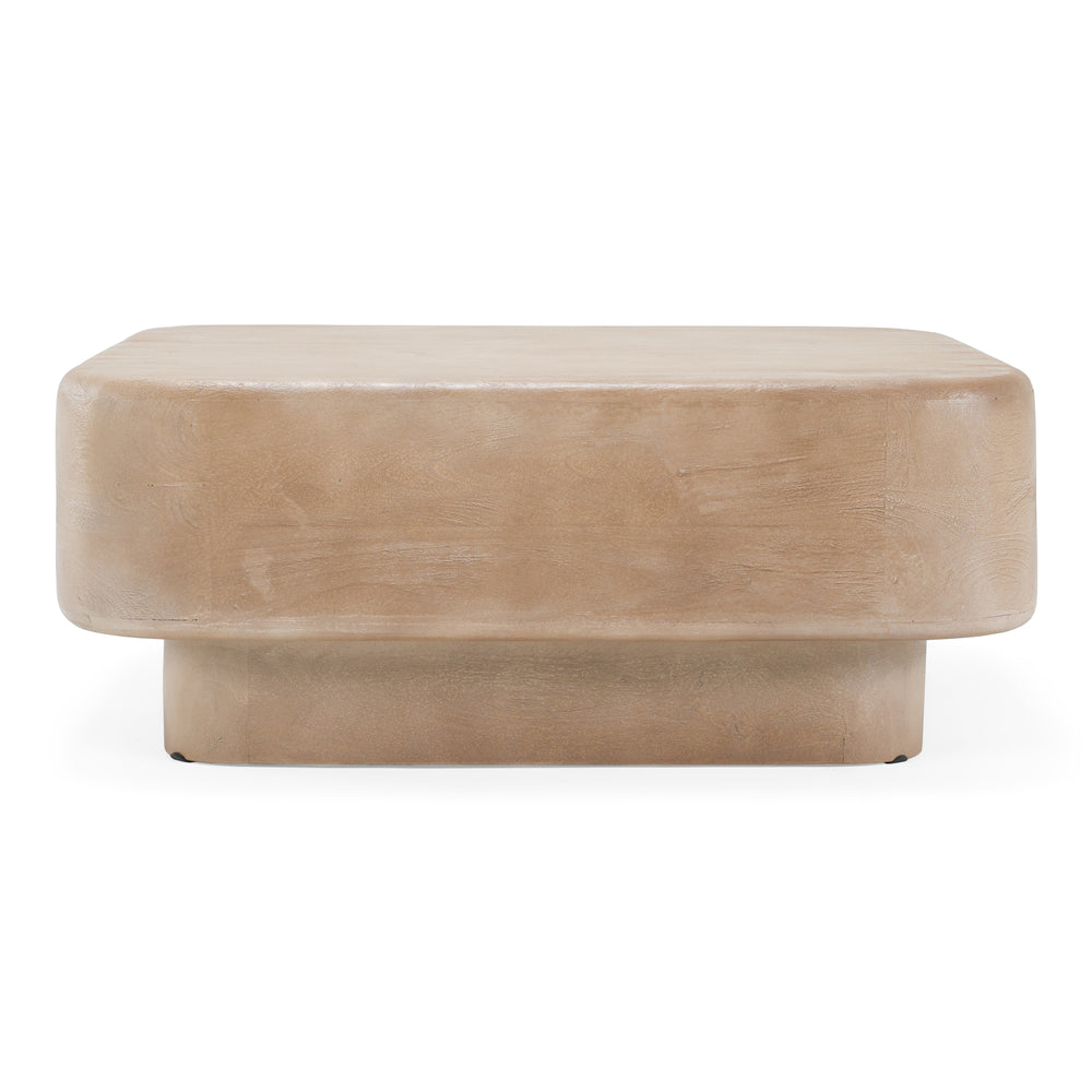 Bruno - Modern Mango Wood Square Coffee Table