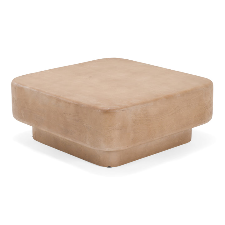 Bruno - Modern Mango Wood Square Coffee Table