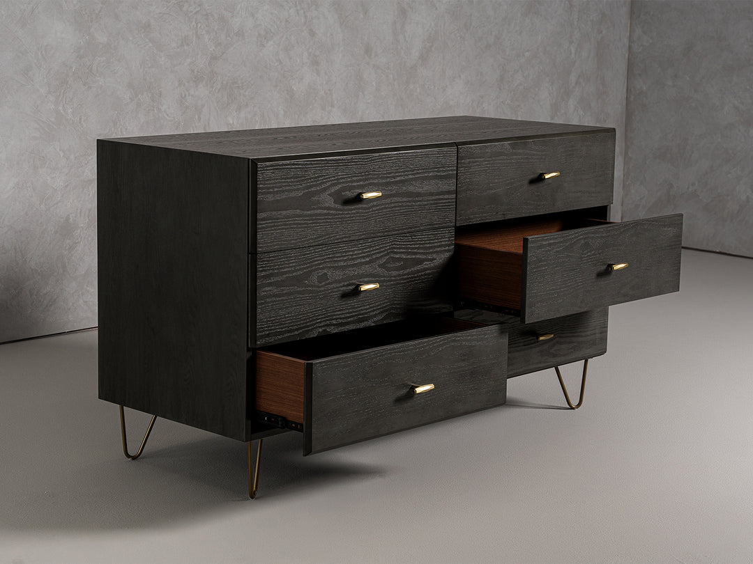Bryan  Modern Grey Dresser
