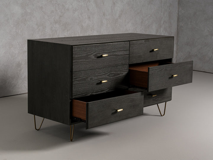 Bryan  Modern Grey Dresser