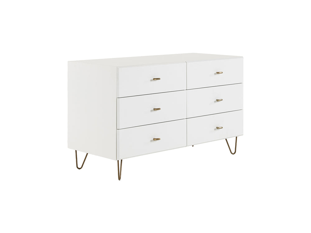 Bryan - Modern White Dresser