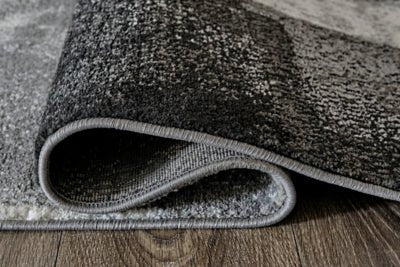 Brycebourne 5'3" x 7'7" Rug - Black Accent Rug modern furniture Contempo Furniture
