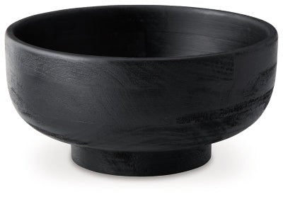 Brynnington Bowl - Black Plate & Bowl modern furniture Contempo Furniture