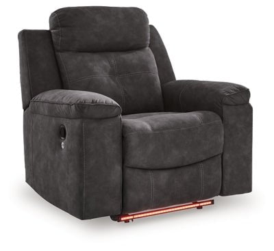Brysonview Recliner - Dark Gray Reclining Chair modern furniture Contempo Furniture