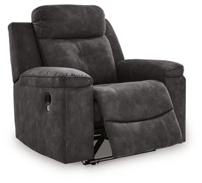 Brysonview Recliner - Dark Gray Reclining Chair modern furniture Contempo Furniture