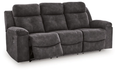 Brysonview Reclining Sofa - Dark Gray Reclining Sofa modern furniture Contempo Furniture