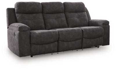 Brysonview Reclining Sofa - Dark Gray Reclining Sofa modern furniture Contempo Furniture