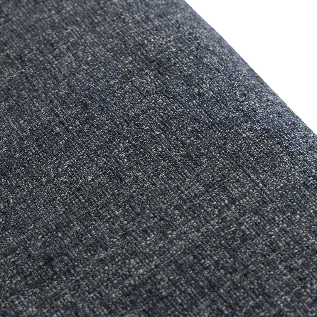 Buchtel  Mid-Century Modern Dark Grey + Gold Arm + Black Counter Chair