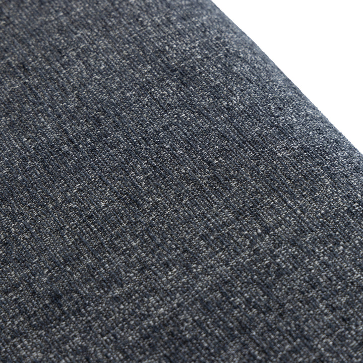 Buchtel  Mid-Century Modern Dark Grey + Gold Arm + Black Counter Chair