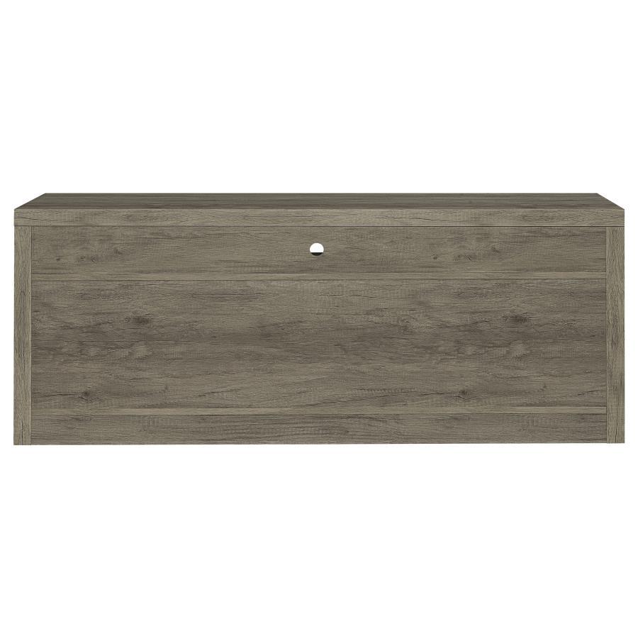 Burke - 2 - Drawer Engineered Wood TV Stand - Gray Driftwood TV Stand modern furniture Contempo Furniture
