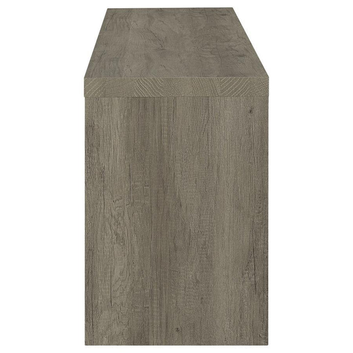Burke - 2 - Drawer Engineered Wood TV Stand - Gray Driftwood TV Stand modern furniture Contempo Furniture
