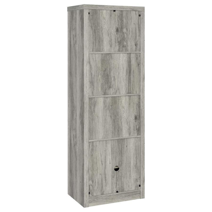 Burke - 3 Piece TV Entertainment Center - Gray Driftwood Entertainment Centers modern furniture Contempo Furniture