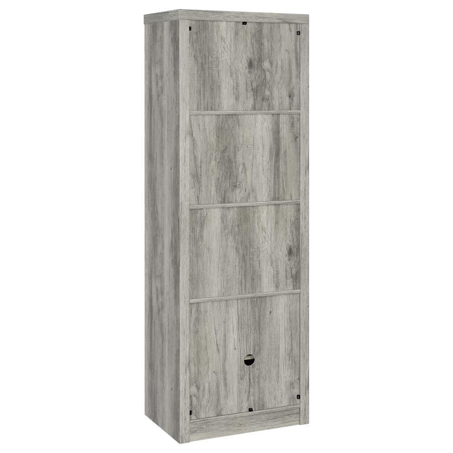 Burke - 3 Piece TV Entertainment Center - Gray Driftwood Entertainment Centers modern furniture Contempo Furniture