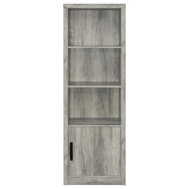 Burke - 3 Piece TV Entertainment Center - Gray Driftwood Entertainment Centers modern furniture Contempo Furniture