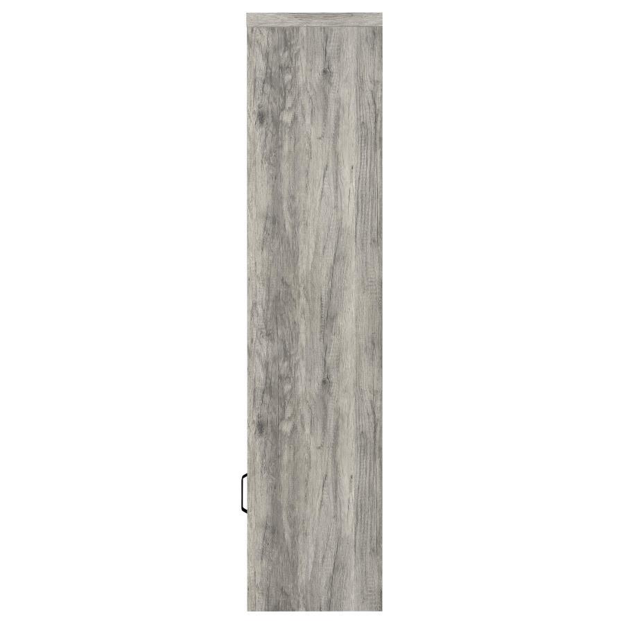 Burke - 3 Piece TV Entertainment Center - Gray Driftwood Entertainment Centers modern furniture Contempo Furniture