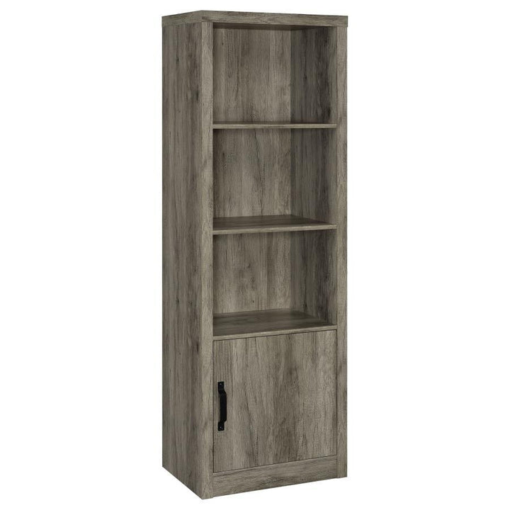Burke - 3 Piece TV Entertainment Center - Gray Driftwood Entertainment Centers modern furniture Contempo Furniture