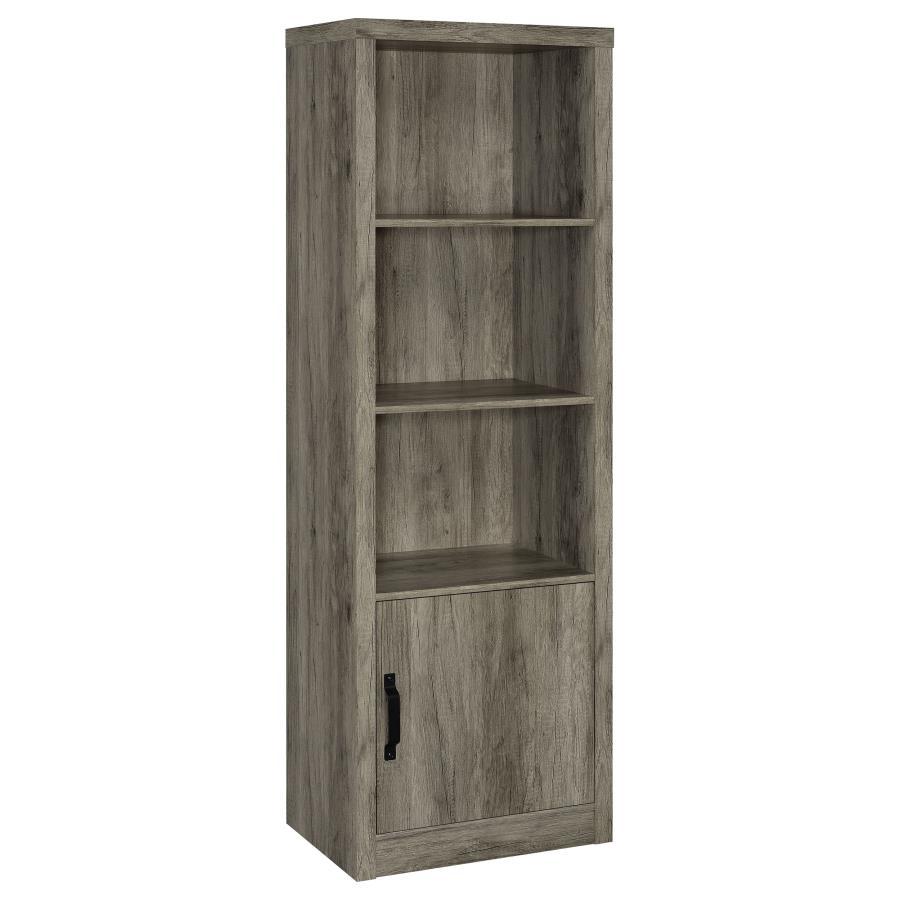 Burke - 3 Piece TV Entertainment Center - Gray Driftwood Entertainment Centers modern furniture Contempo Furniture