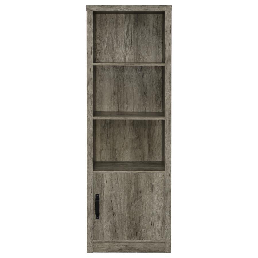 Burke - 3 Piece TV Entertainment Center - Gray Driftwood Entertainment Centers modern furniture Contempo Furniture