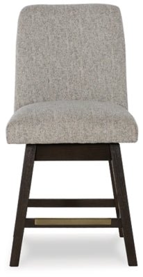 Burkhaus Counter Height Barstool - Dark Brown Stool Set modern furniture Contempo Furniture
