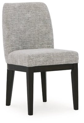 Burkhaus Dining Chair - Dark Brown Chair Set modern furniture Contempo Furniture