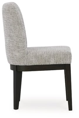 Burkhaus Dining Chair - Dark Brown Chair Set modern furniture Contempo Furniture